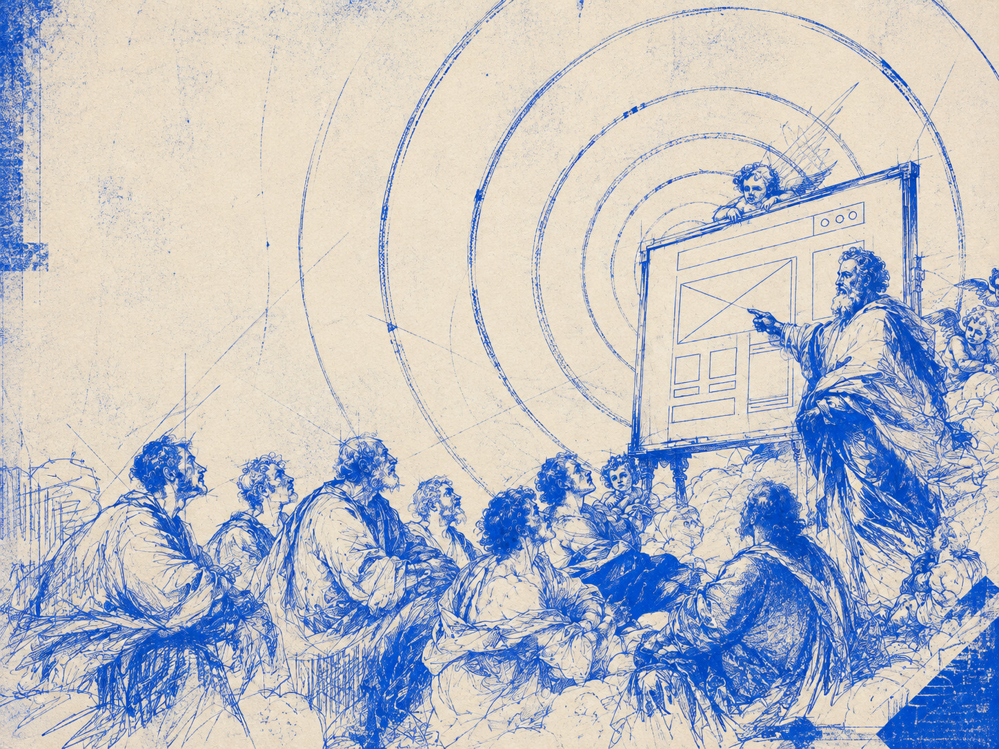 The Working Drawing — artwork by Eivind Brollund for EveryY